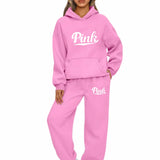 Hooded Sweatshirt & Jogging Pants Set