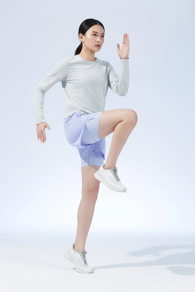 Women's 2-in-1 Quick-Dry Running Shorts