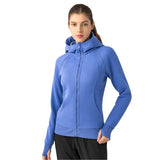 Women's Warm, Windproof Running Jacket with Pockets
