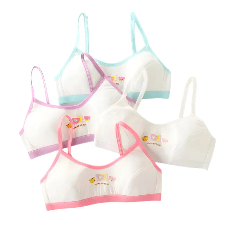 Soft Cotton Training Bras for Young GirlsGirl's Sport Bras24 Hour Sport