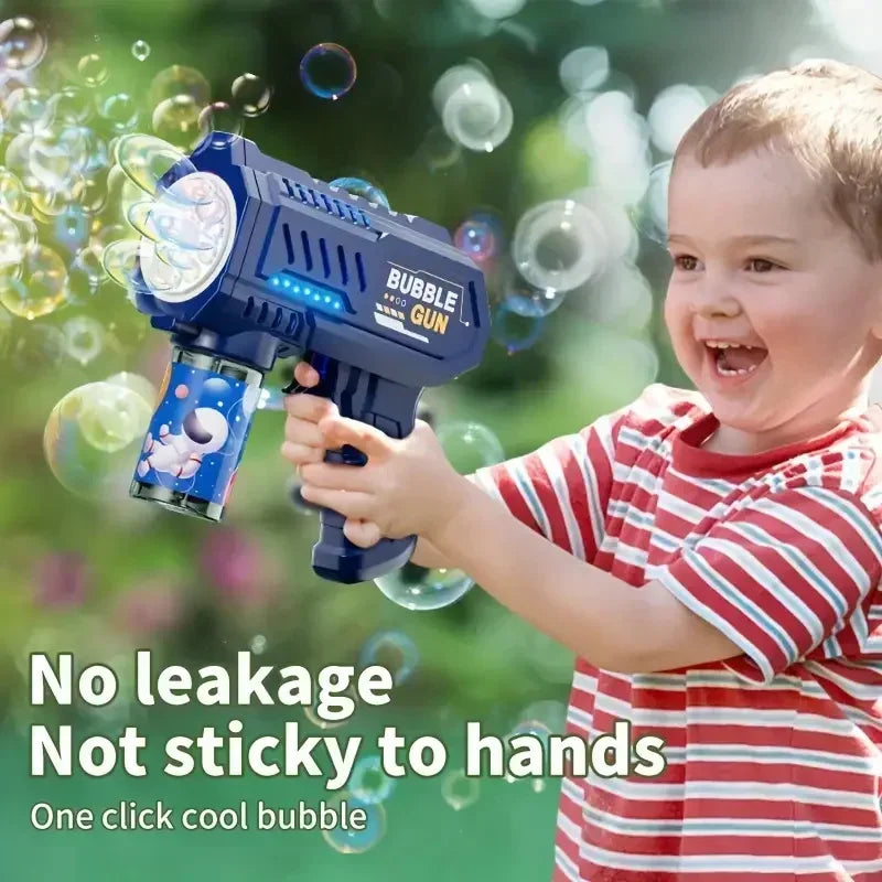 Electric Bubble Blaster: Summer's Must-Have Outdoor Toy