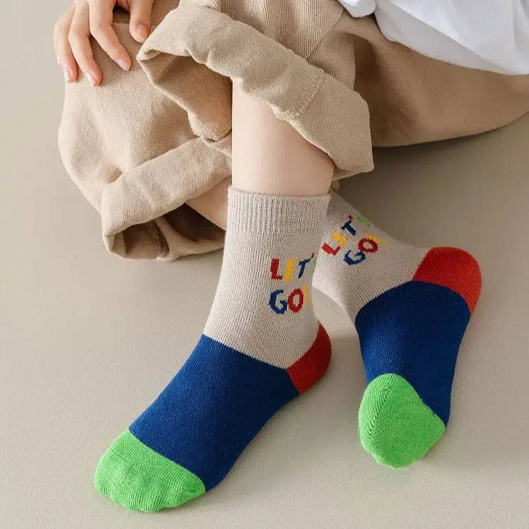 Autumn Kids' Cotton Socks