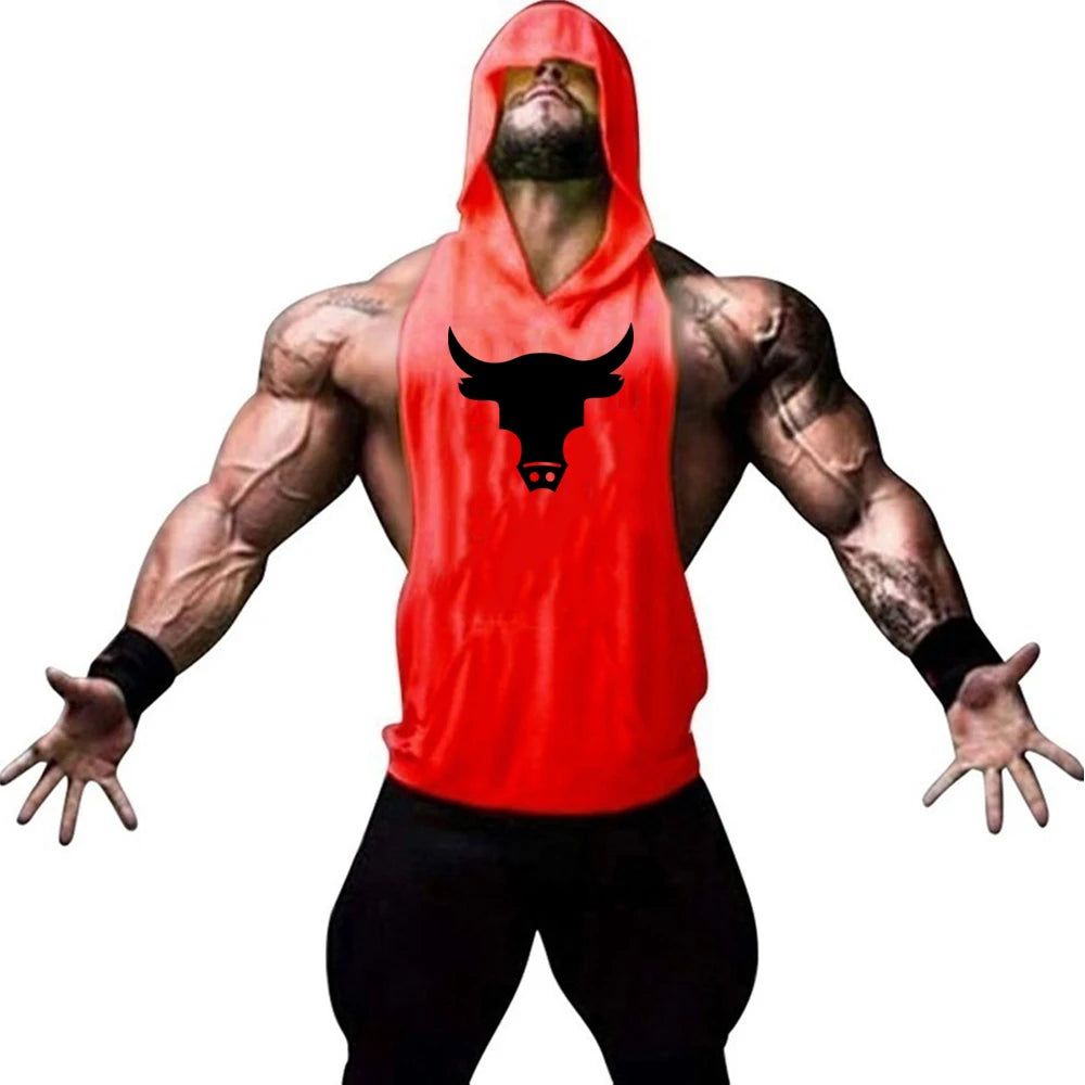 Bodybuilding Hooded Tank Perfect for Summer WorkoutsMen's shirt24 Hour Sport