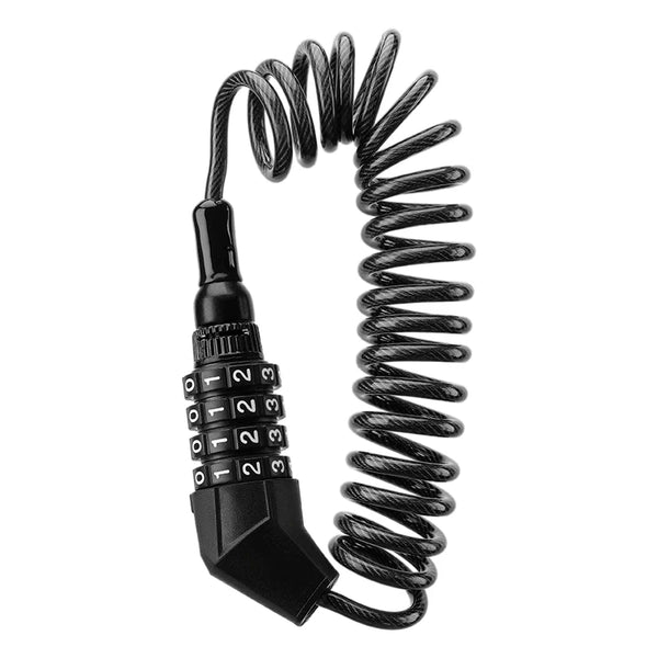 Durable Steel Wire Cable Lock for Bicycles & Helmets
