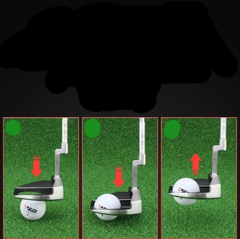 Stainless Steel Putter: Low-Gravity, Ball Picker, Aiming Line