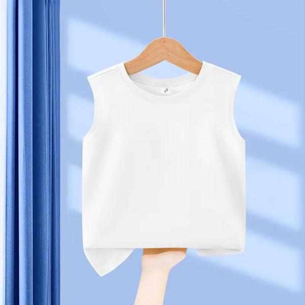 Kids' Cotton Vest & Sleeveless Tank for Summer