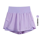 DRUR Breathable Gym Clothes for Women 2 Piece Summer Workout Sets Full Zip Sports Tops with Elastic Waist Shorts Active Wear New 24 Hour Sport