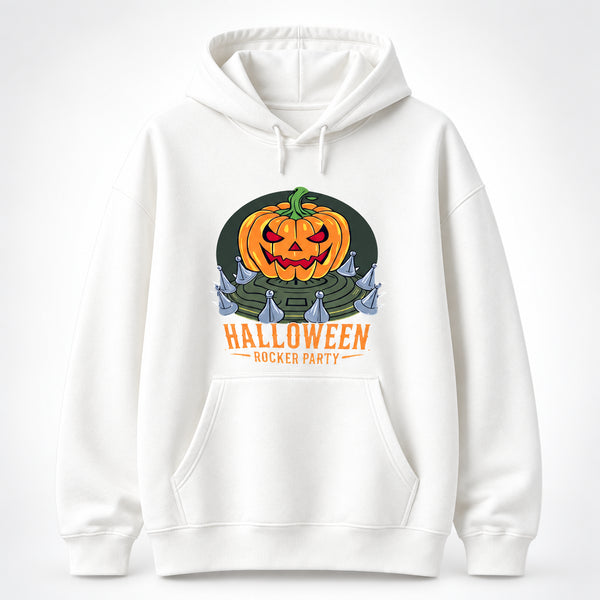 Men's Jack-O'-Lantern Graphic Hoodie for Halloween
