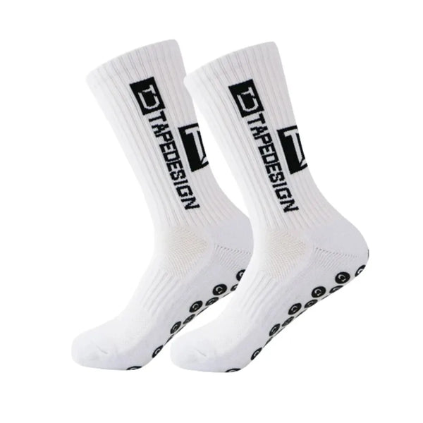 Men's & Women's Football & Running Socks - Anti-Slip Grip