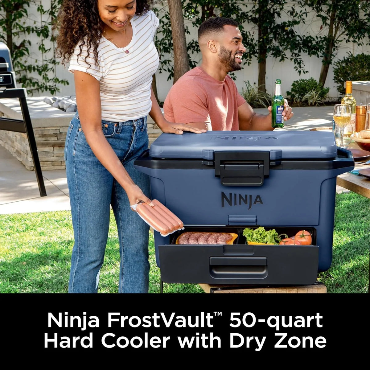 Ninja FrostVault 50qt Cooler with Dry Zone