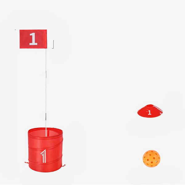 Portable Bucket Golf Game: Outdoor Backyard Chipping Set