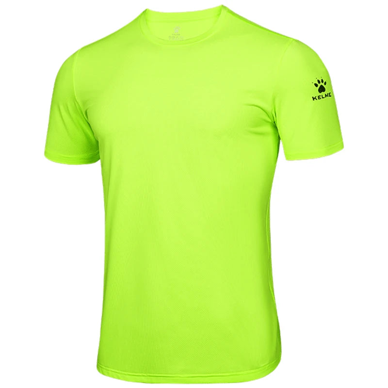 Men's Crew Neck Athletic T-Shirt for Running & Training