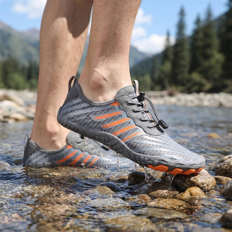 Men's Aqua Barefoot Beach, Swim & Trail Sneakers