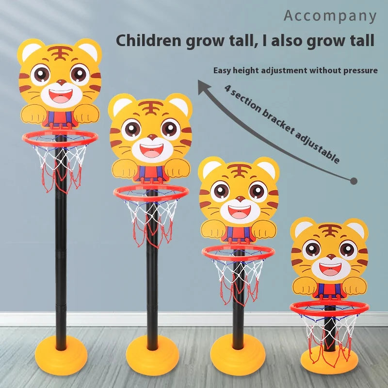 Adjustable Kids' Basketball Hoop Indoor & Outdoor Sports Stand