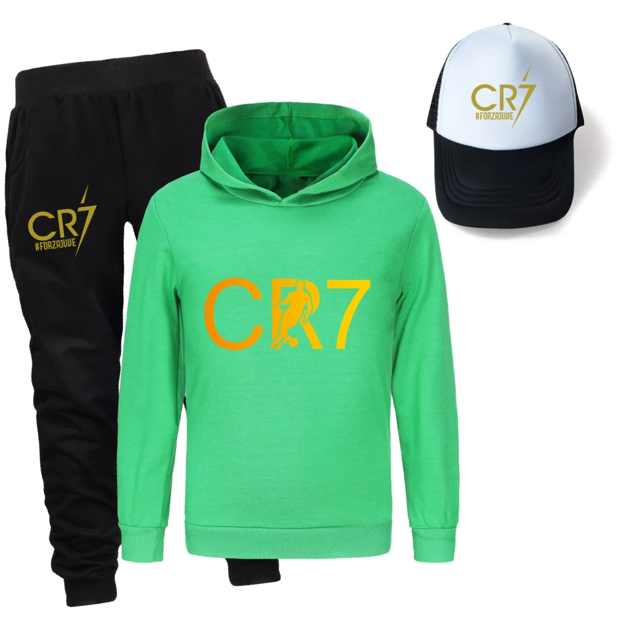 Kids' CR7 Autumn Football Tracksuit Boys & Girls Sportswear