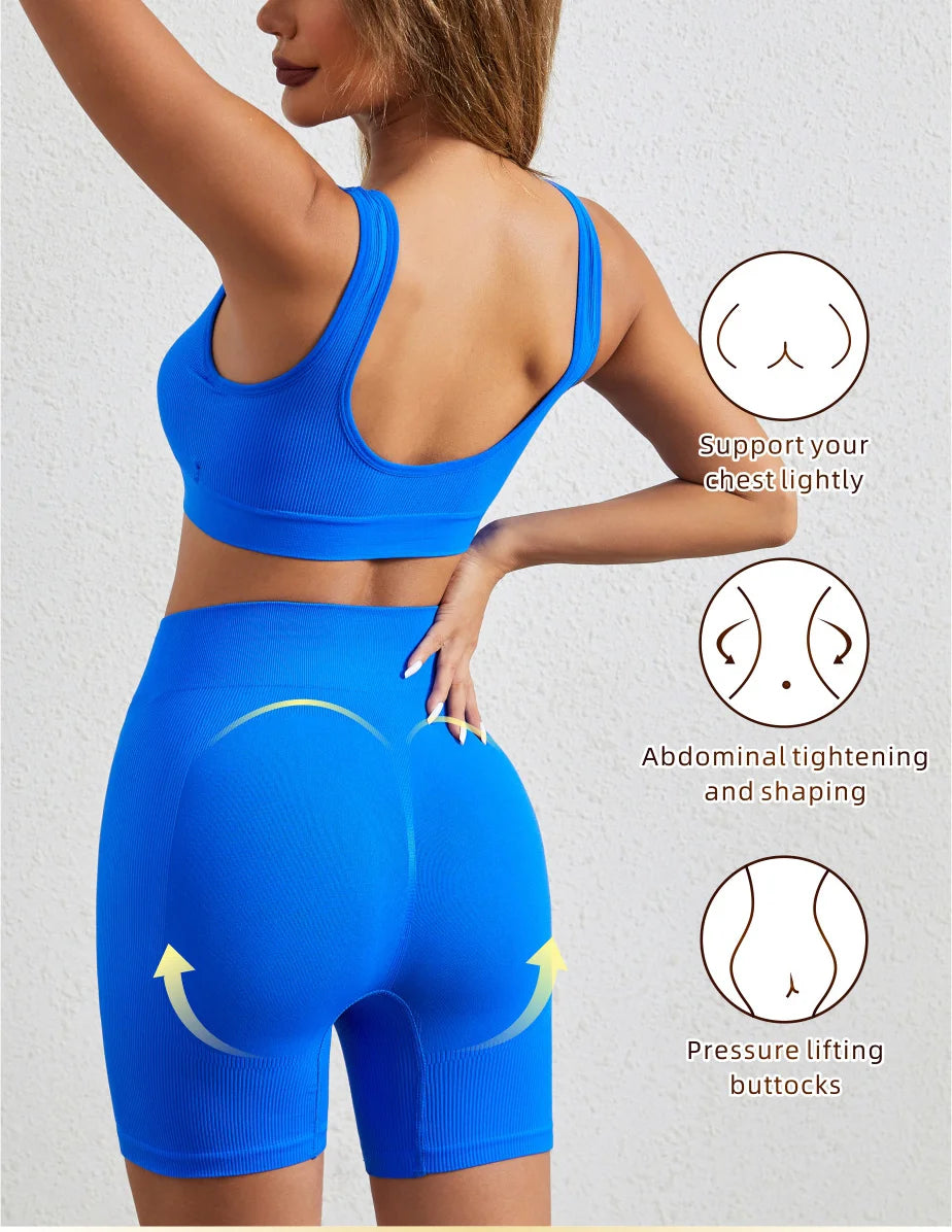 Breathable Yoga Pants & Top Set for Women