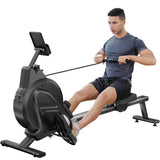 LCD Monitor Rowing Machine for Home Workouts
