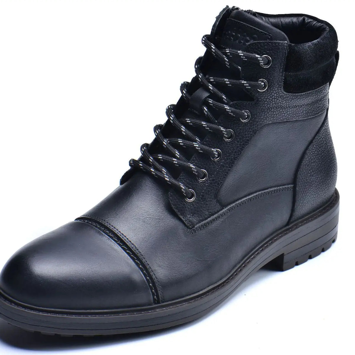 Men's Genuine Leather British Ankle Boots - Business Casual - 24 Hour Sport