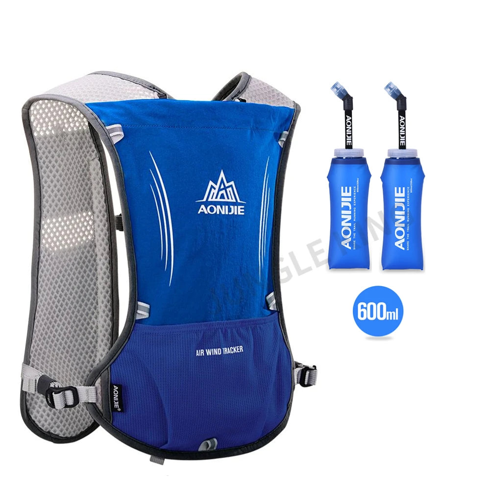 Running Vest: Hydration Pack, Water Bladder, Water Bottles