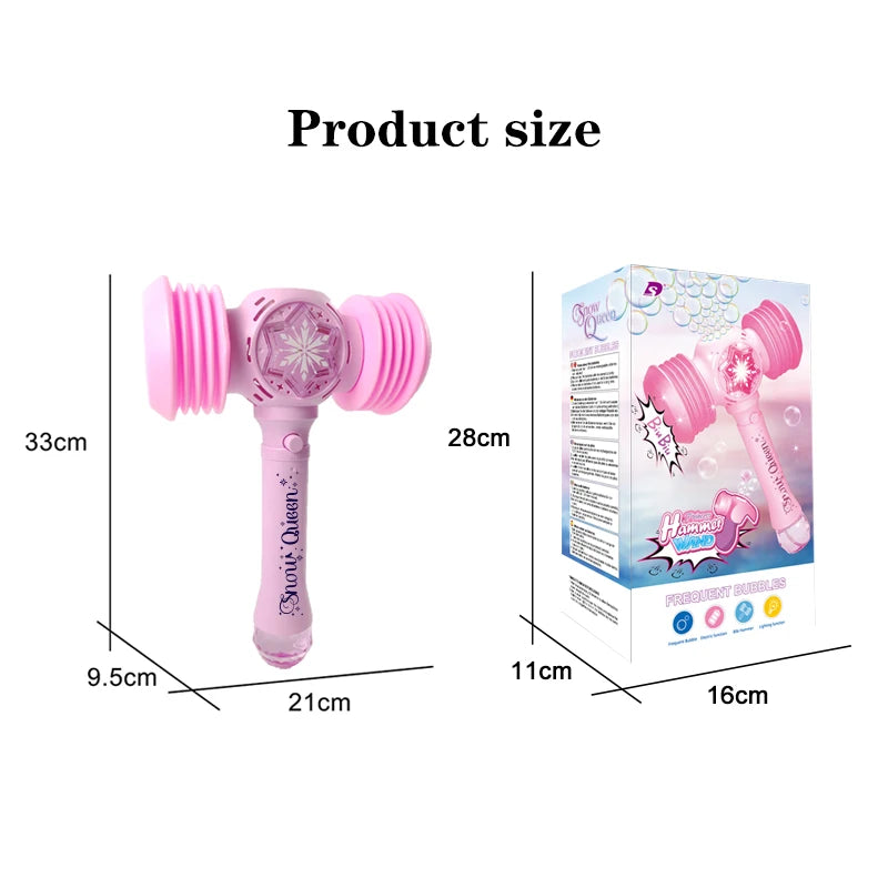 Outdoor Bubble Fun: Battery-Free Princess Toy