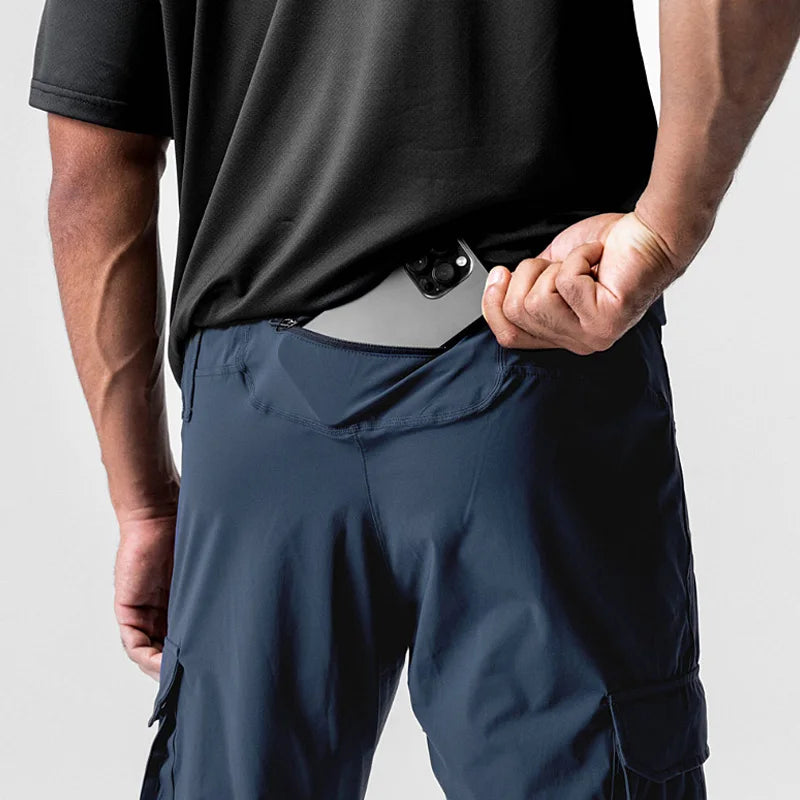 Men's Breathable, Quick-Dry Pants for Running & Gym