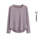 DRUR Women's Tracksuit With Long Sleeve Sports Tops and Sweatpants Casual Loose Yoga Sets Two Piece Sportswear Outfits For Gym 24 Hour Sport