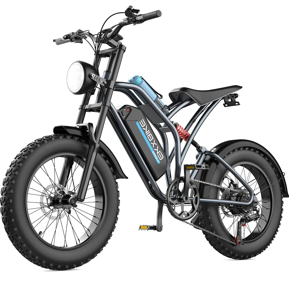 EKX T1: 1000W Fat Tire Electric Bike for Adults