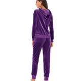 Perfect for Fall Women's 2-Piece Velvet Set