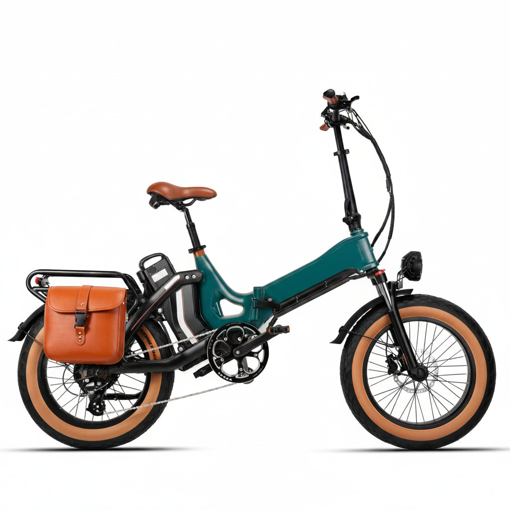 Foldable Fat Tire City Commuter Electric Bike