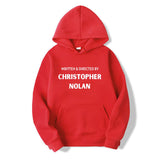 Written And Directed By Christopher Nolan hoodies Mens Women'sMen's Jackets & Hoodies24 Hour Sport