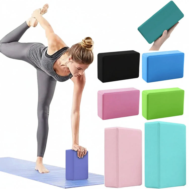 Yoga Blocks & Pilates Bricks Home Fitness