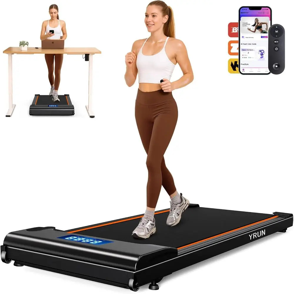 Nilent Under Desk Treadmill: BLDC Core & XL Belt Walking Pad