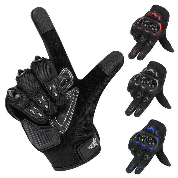 Motorcycle Gloves for Men Women Full Finger Touchscreen Motorbike Gloves for BMX ATV MTB Riding Road Racing Motocross Gloves 24 Hour Sport