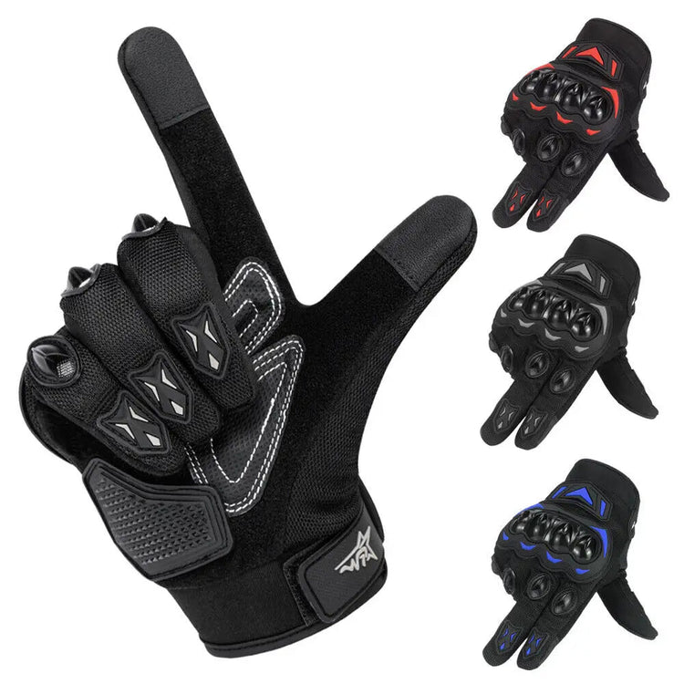 Motorcycle Gloves for Men Women Full Finger Touchscreen Motorbike Gloves for BMX ATV MTB Riding Road Racing Motocross Gloves 24 Hour Sport
