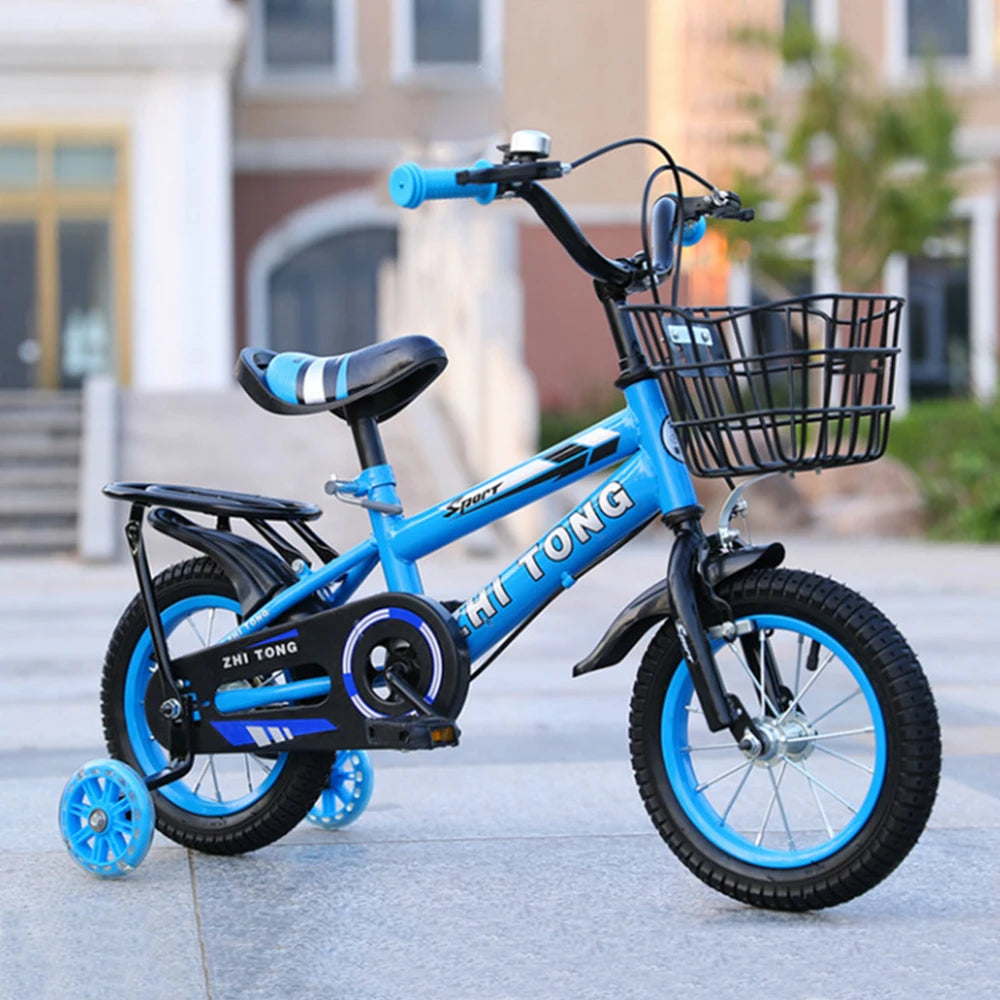 Adjustable Kids Bike with Basket (12-16 inch)