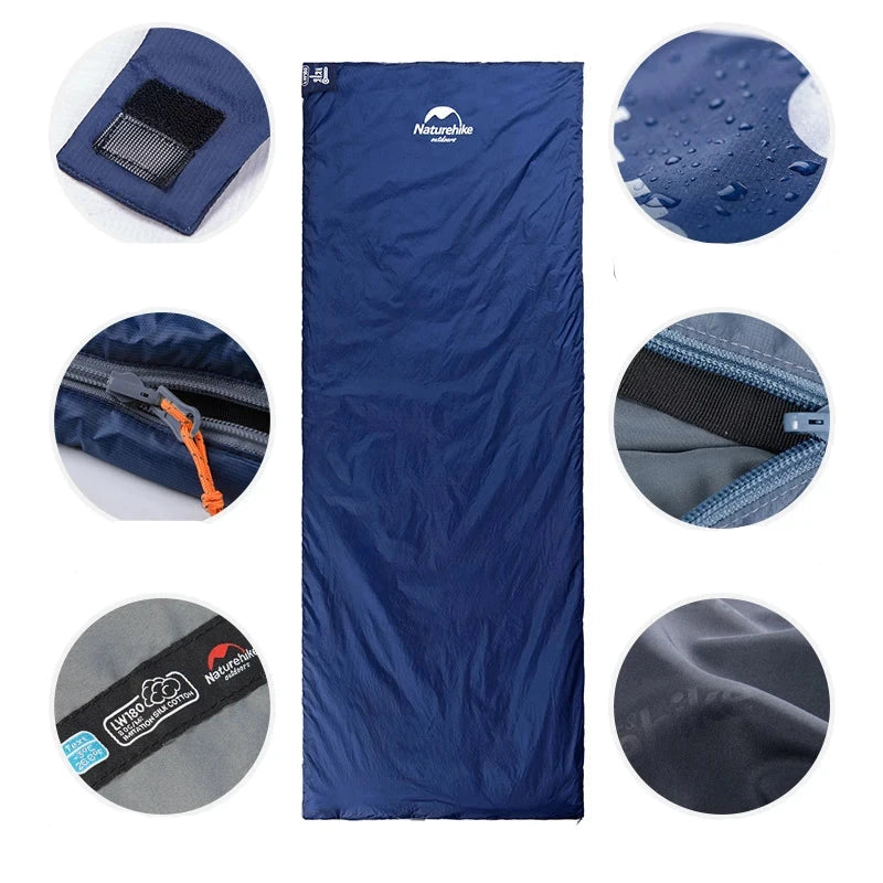 Ultralight Portable Sleeping Bag for Spring & Summer Camping