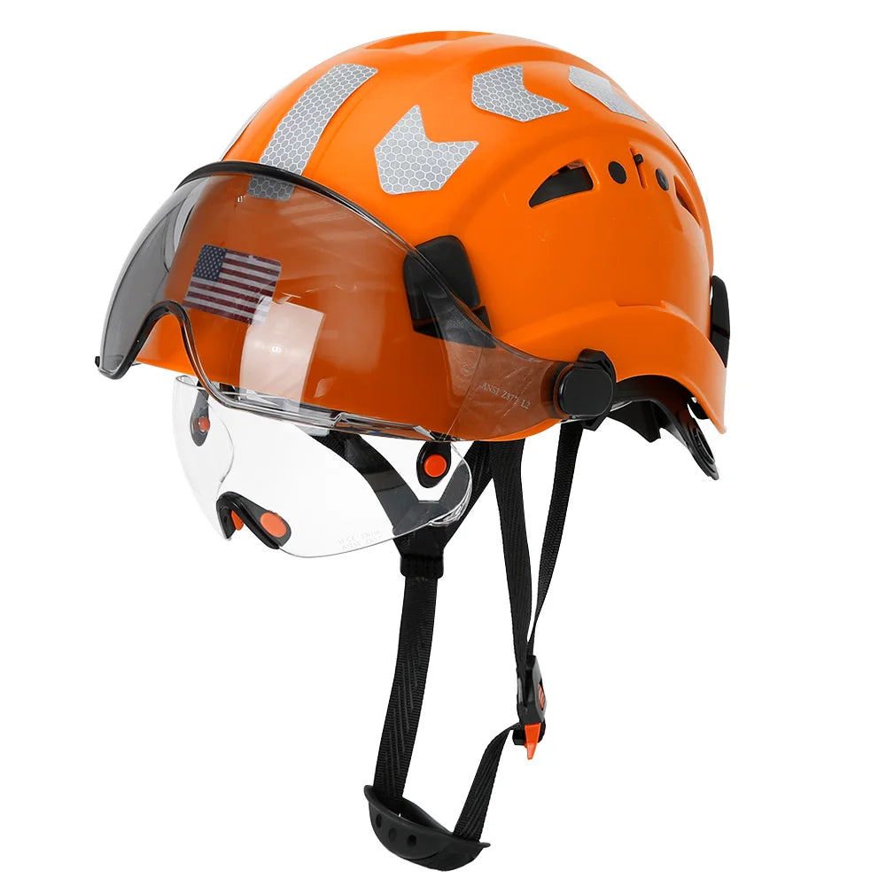 Enhanced Visibility: Reflective Safety HelmetSafety Hamlet24 Hour Sport