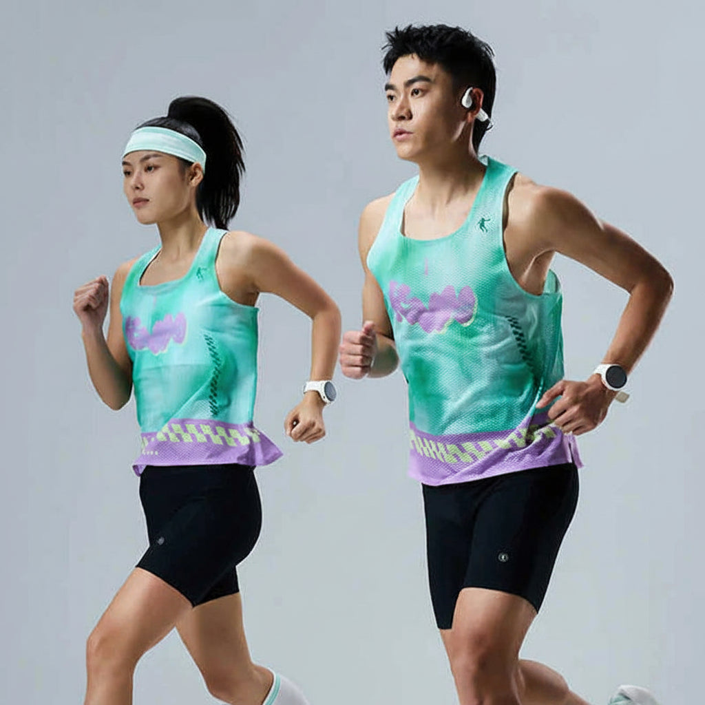 Breathable Mesh Marathon Running Tank Top