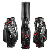 Waterproof Men's Golf Bag: Large Capacity, 14 Club Hold
