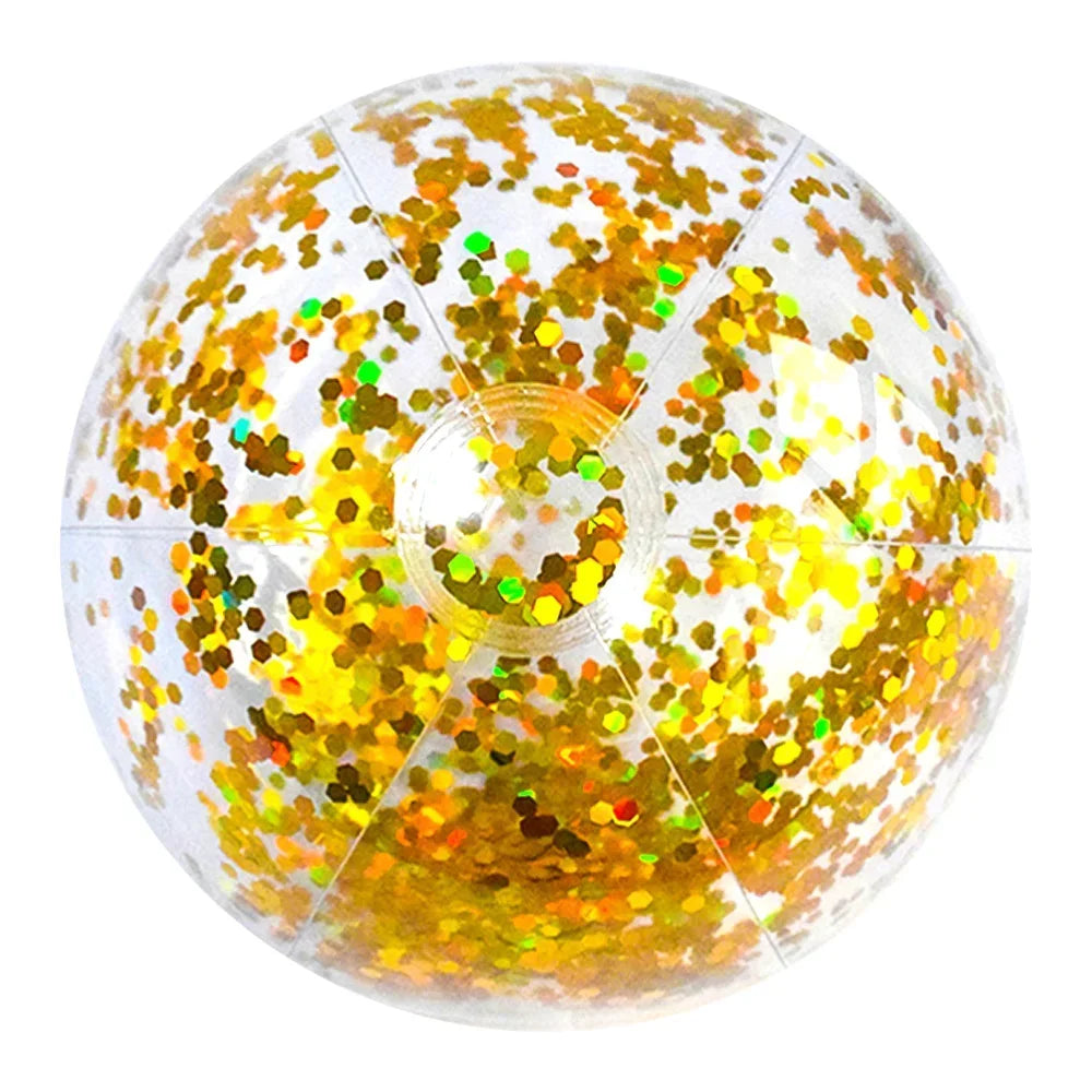 40/60cm Inflatable Glitter Beach Ball Perfect for Summer Pool Parties!pools & water activities24 Hour Sport