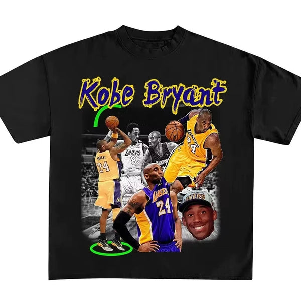 Men's Vintage Basketball Loose Cotton T-Shirt
