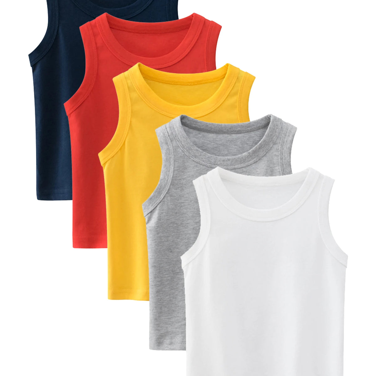 Boys' Summer Cotton Tank Tops