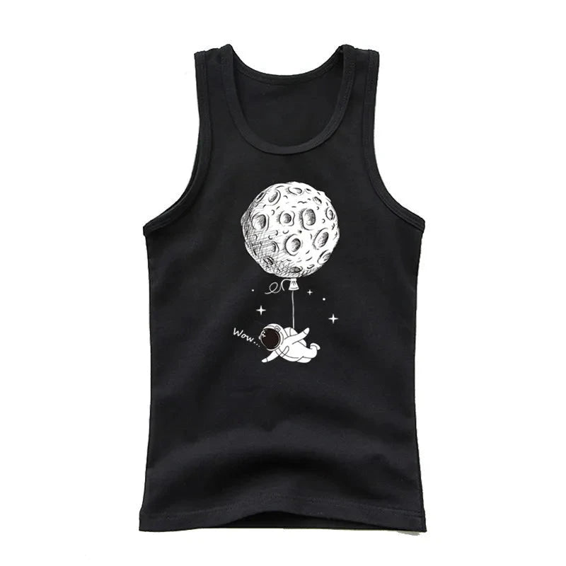 Baby & Toddler Boys Space Rocket Sleeveless T-Shirt