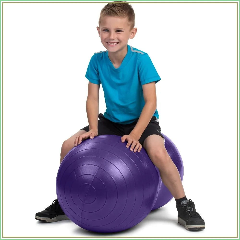 Peanut Exercise Ball: Physical Therapy & Sensory Gear