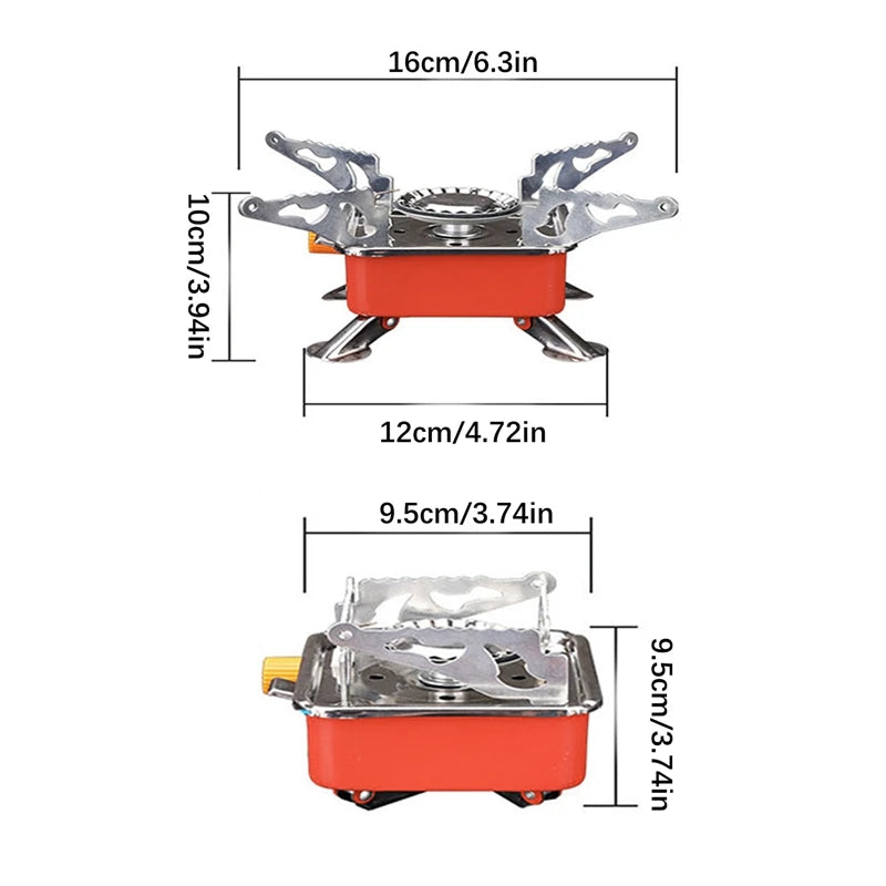 Portable Mini Gas Stove for Camping & Hiking