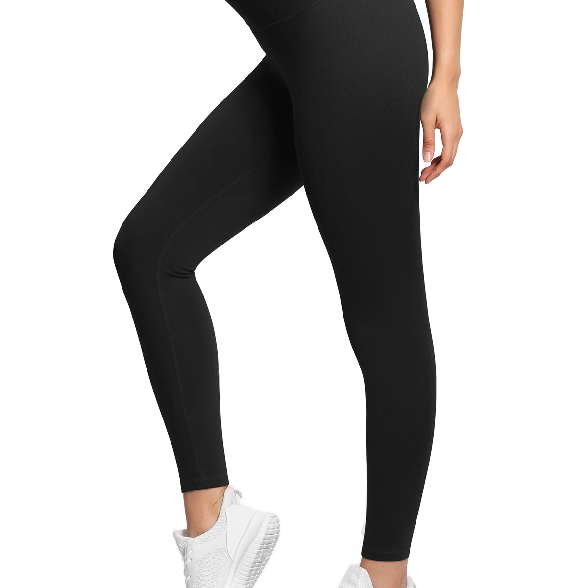 Soft High-Waist Yoga Leggings: Squat-Proof Running Pants