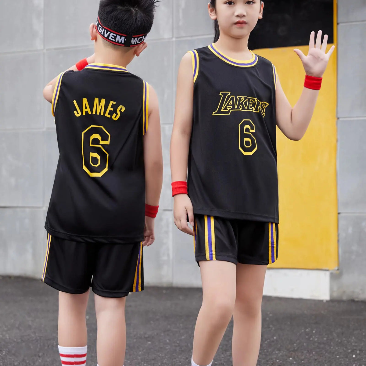 Boys & Girls Lakers Basketball Jerseys