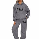 Hooded Sweatshirt & Jogging Pants Set