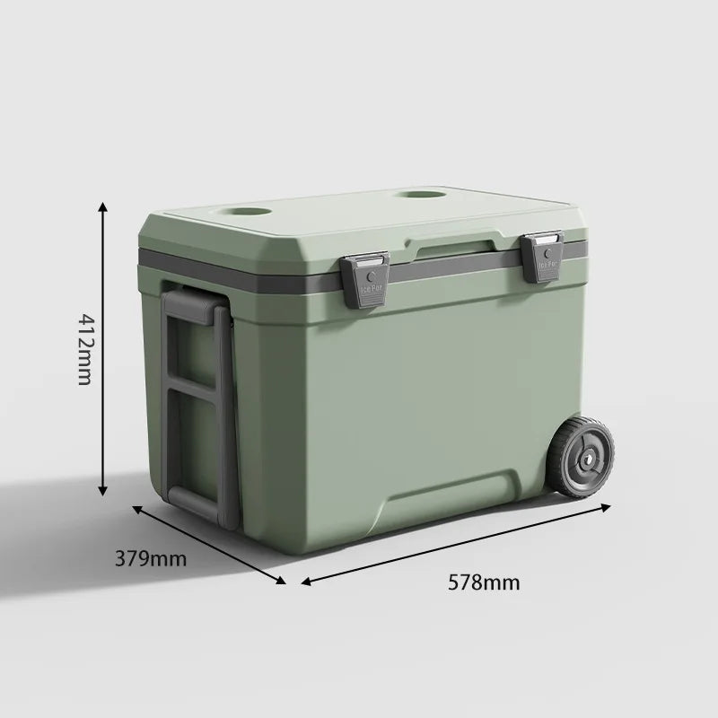 Large Insulated Cooler with Wheels - 24 Hour Sport