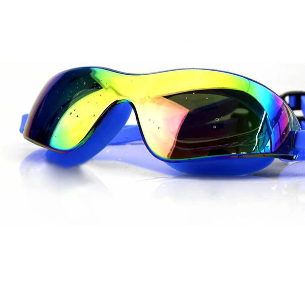 Anti-Leak Adjustable Swimming Electroplated Goggles